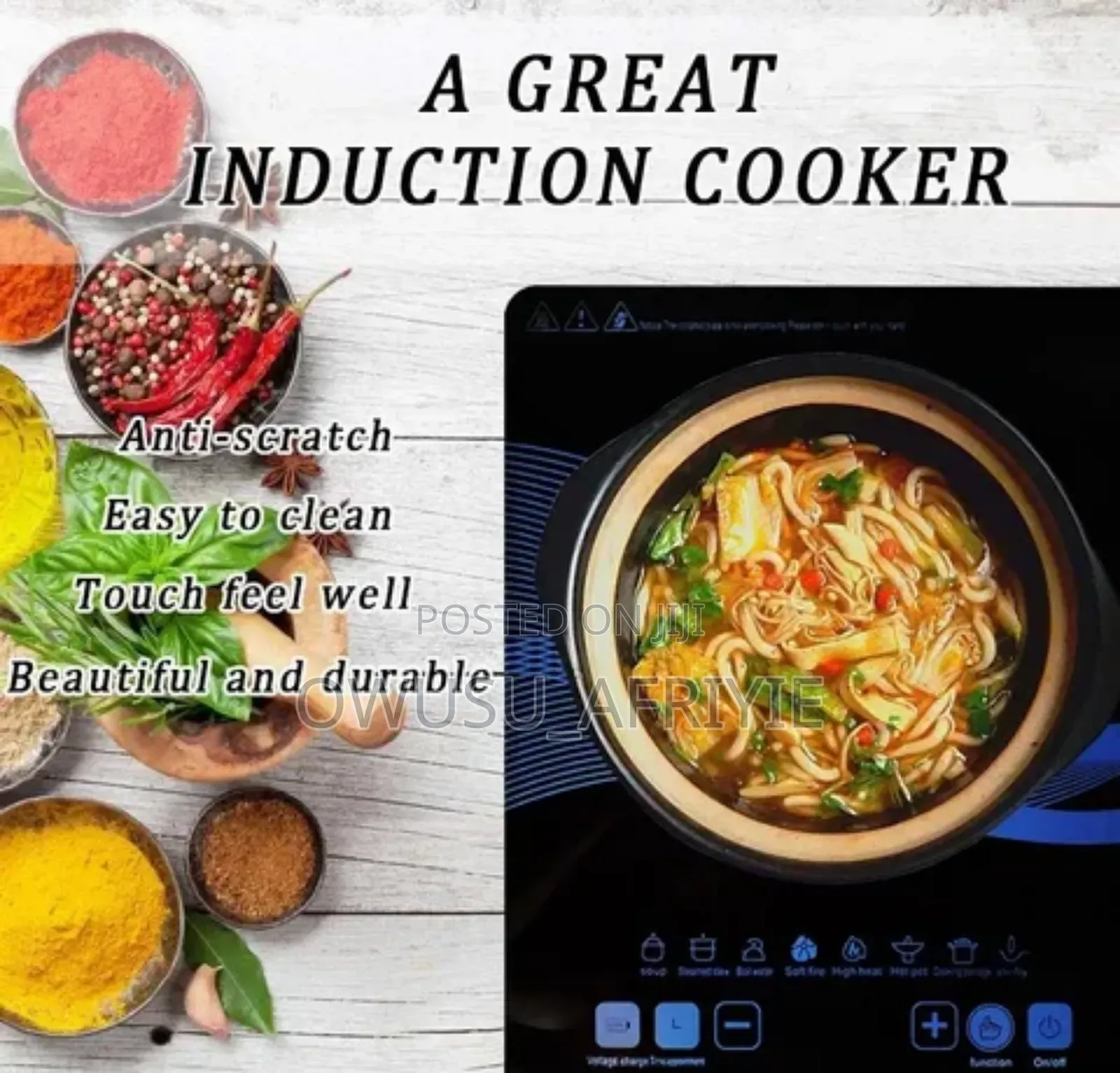 Philips Induction Cooker With Induction Sauce Pan
