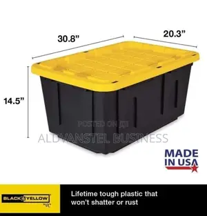 27 Gallons Usa Storage Container