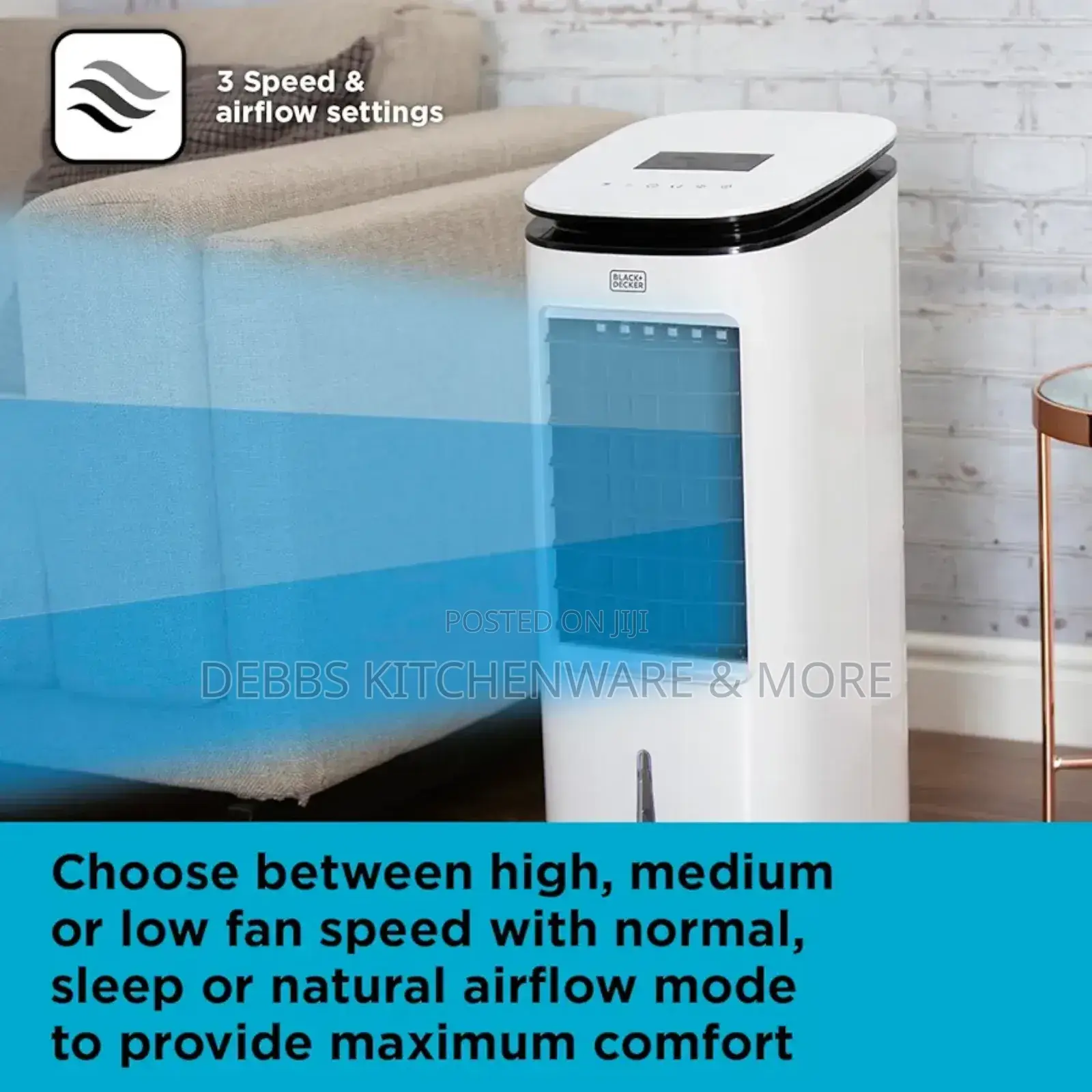 7litre Black and Decker Air Cooler Uk