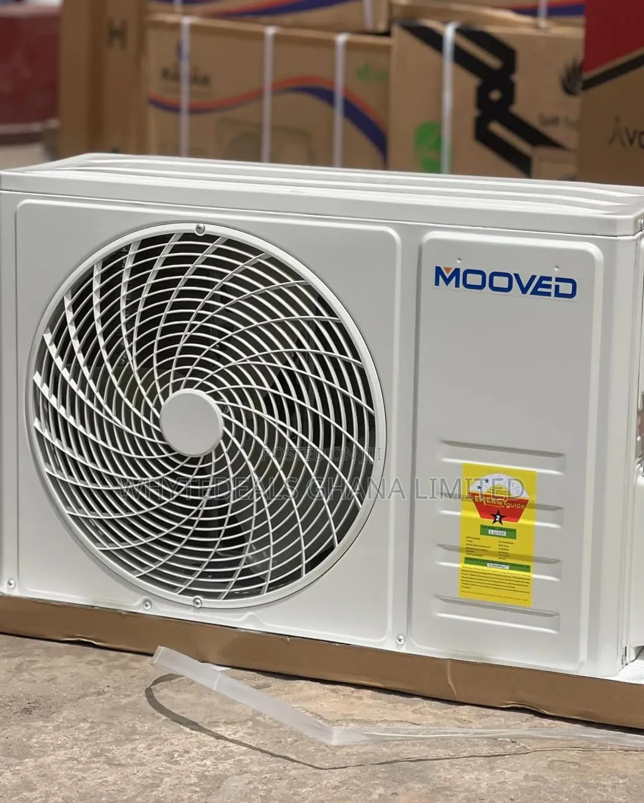 Mooved 2.5hp Split Air-Conditioner R410a Energy Saving 2025