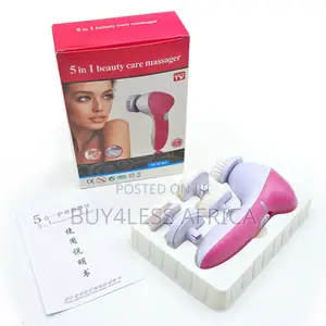 Electric Facial Massager 5 in 1 Face Cleansing Brush