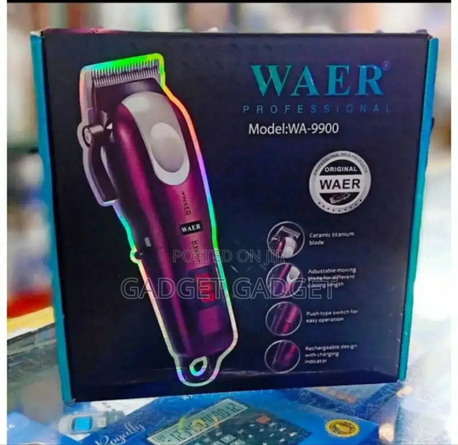 Waer Professional Hair Clipper, Model Wa-9900