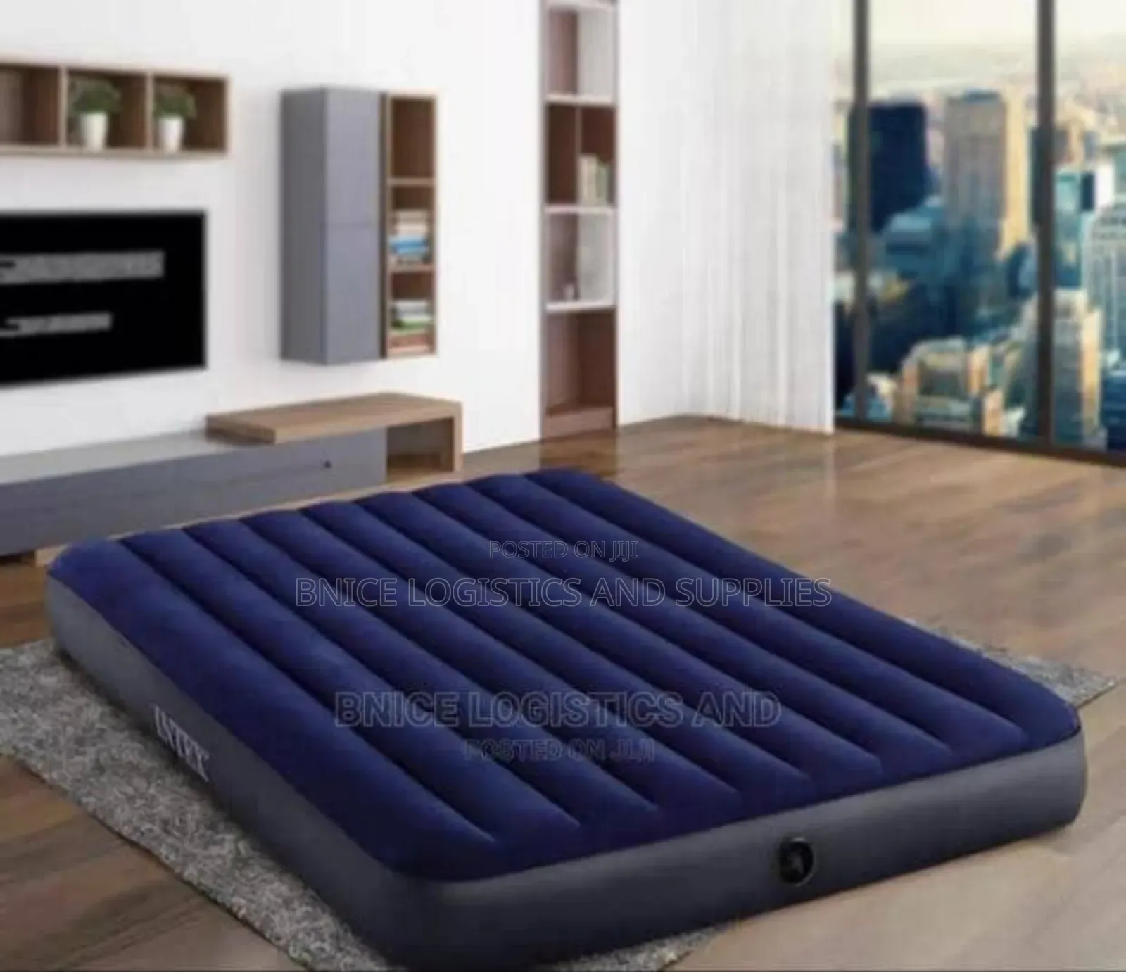 Double Size Intex Airbed/Mattress With Free Pump