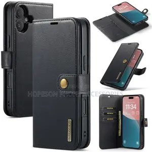 iPhone (2in1) Detachable Flip Leather Cases With Wallet