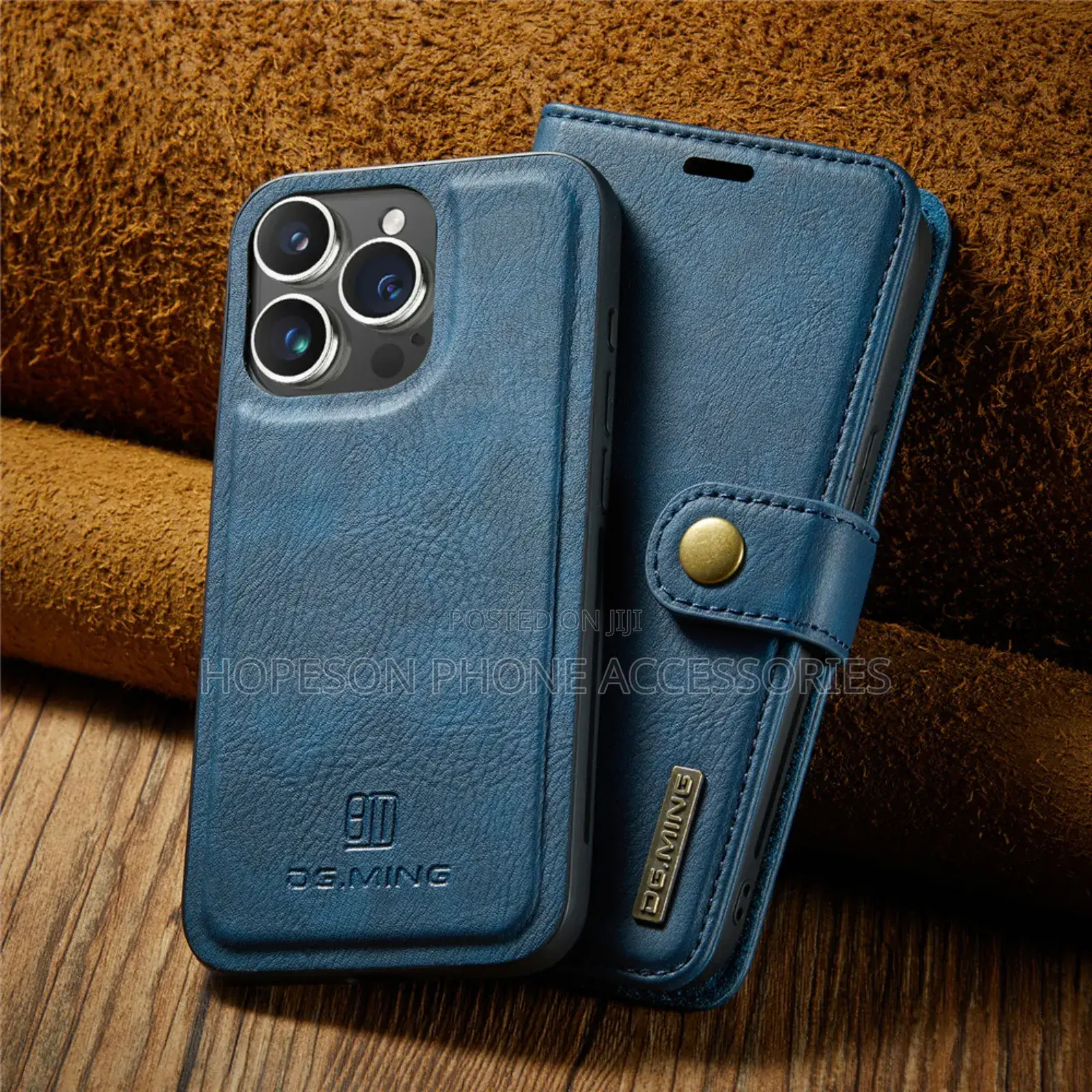 iPhone (2in1) Detachable Flip Leather Cases With Wallet