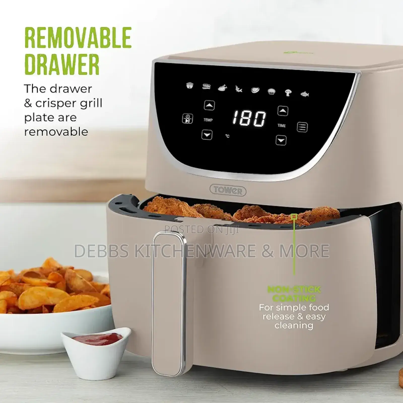 6lt Tower Digital Air Fryer Uk