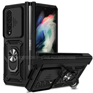 Samsung Z Flip and Z Fold Shockproof Cases With S Pen Slot