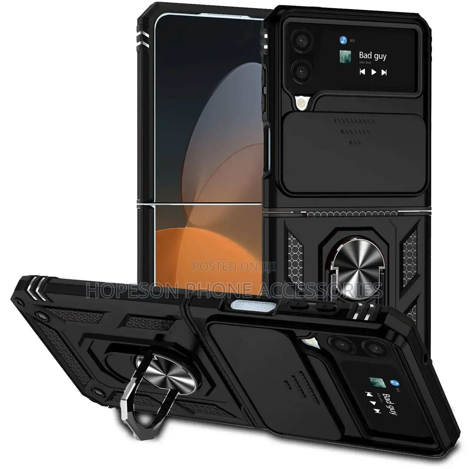 Samsung Z Flip and Z Fold Shockproof Cases With S Pen Slot