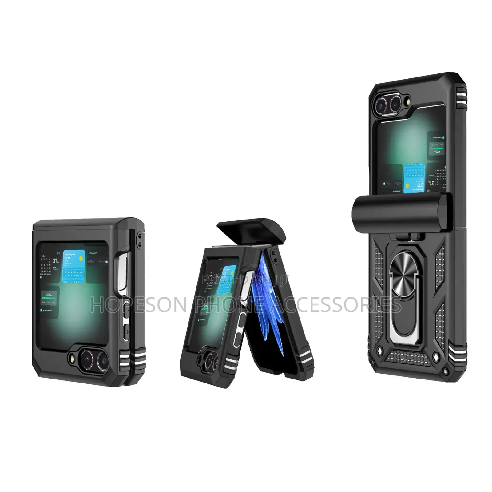 Samsung Z Flip and Z Fold Shockproof Cases With S Pen Slot