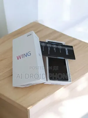 New LG Wing 5G 256 GB Black