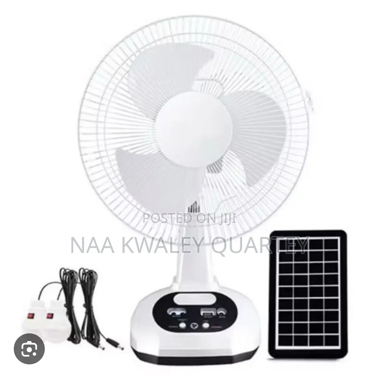 12” Ac-Dc Rechargeable Fans