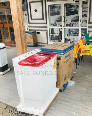 Correct Red Nasco Topload Twintub 8kg Semiauto Washer