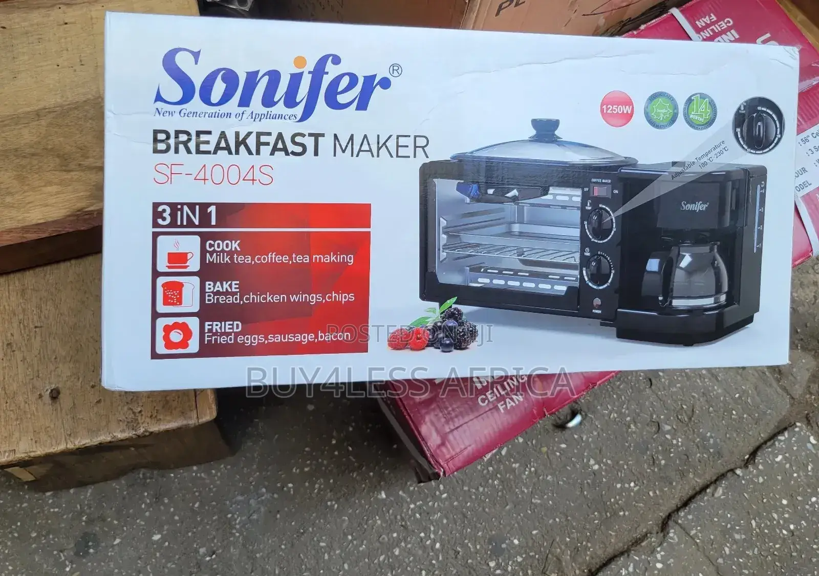 Premium Multifunctional Sonifer Breakfast Maker