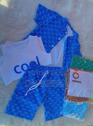 3pcs Boys Summer Outfit
