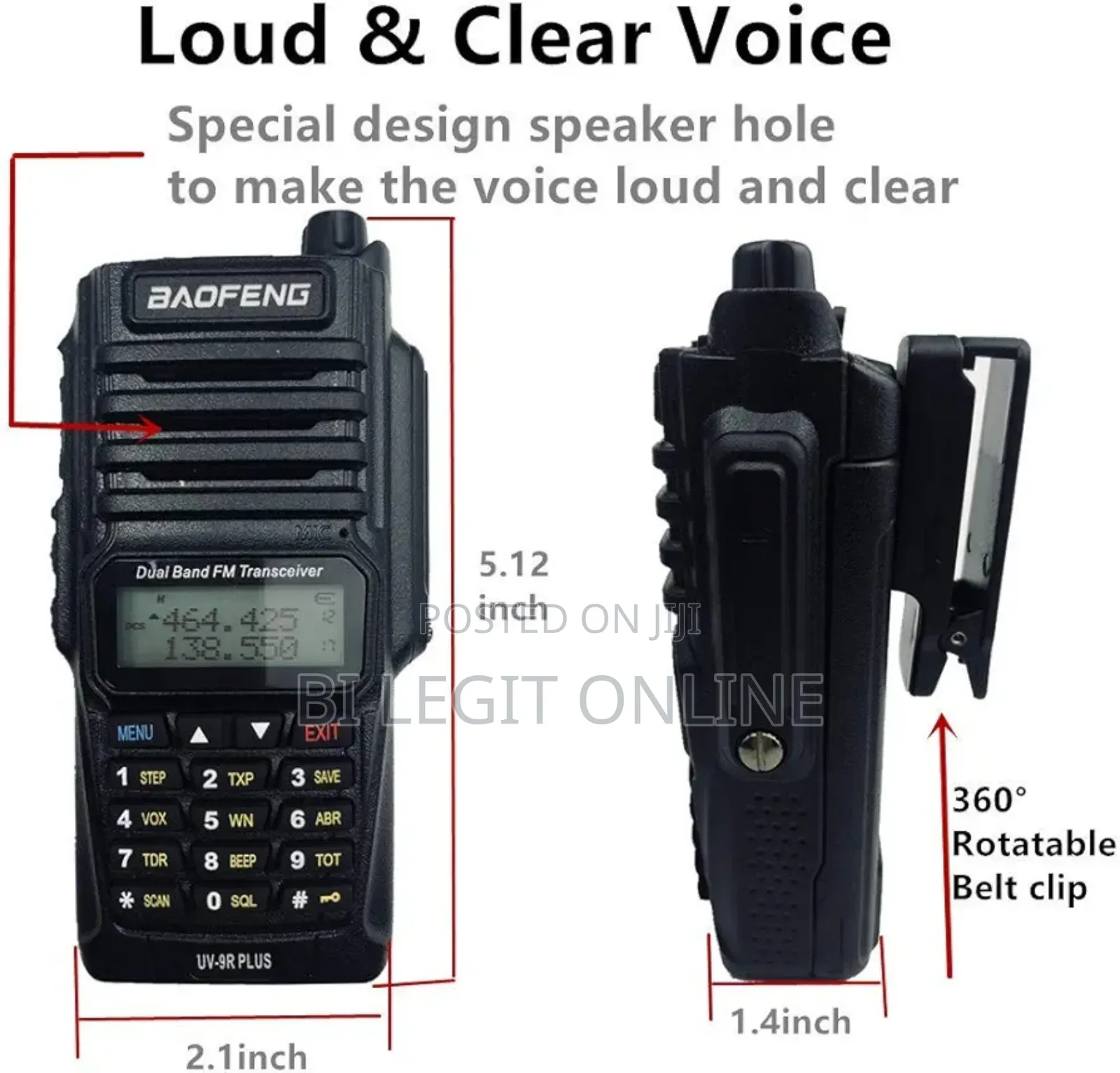 Baofeng Walkie Talkie