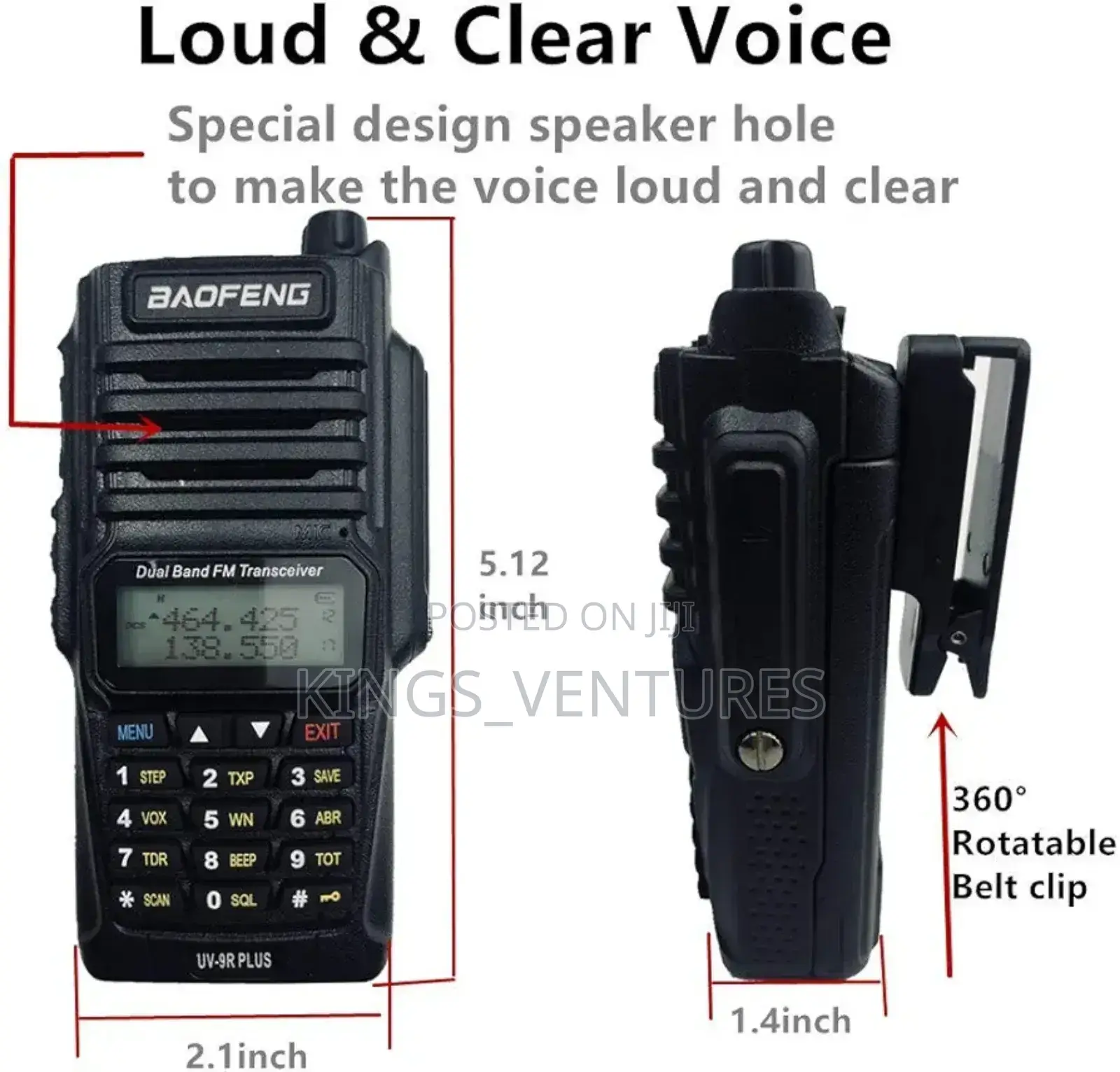 Baofeng Walkie Talkie