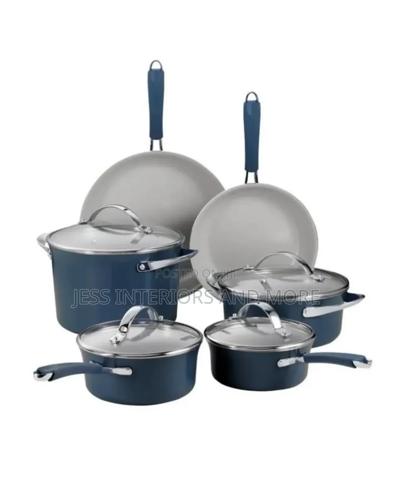 Tramontina 10-Piece Ceramic Nonstick Cookware Set