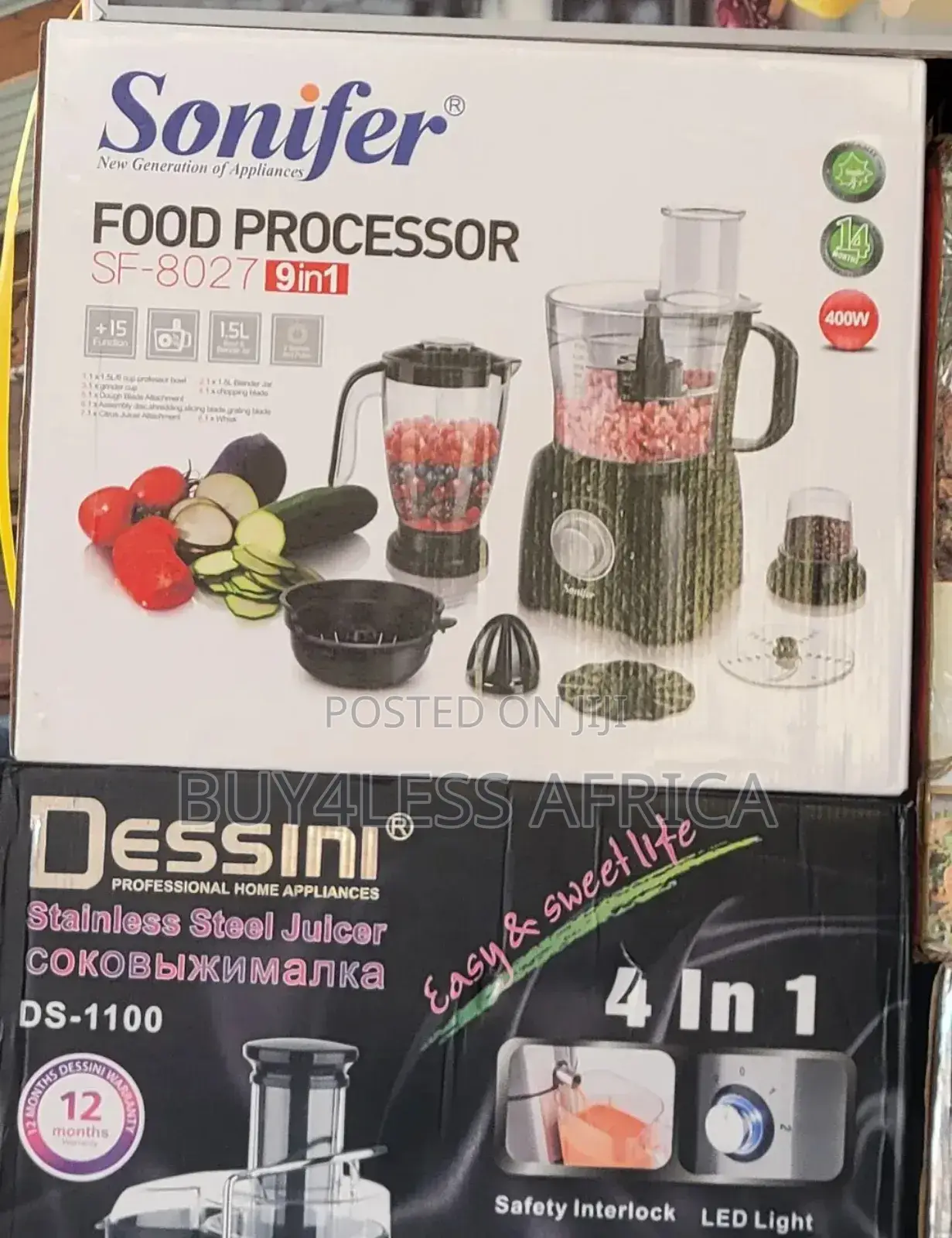 9 in 1 Best Professional Sonifer Food Processor (Sf-8027)