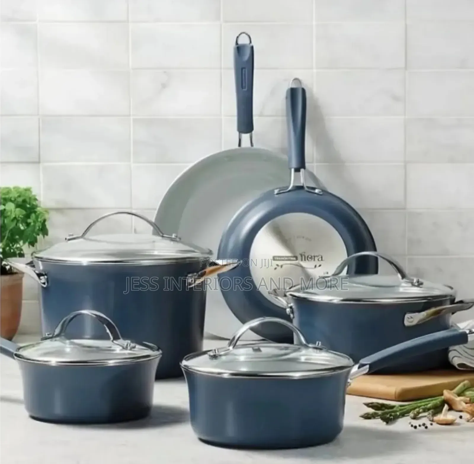 Tramontina 10-Piece Ceramic Nonstick Cookware Set