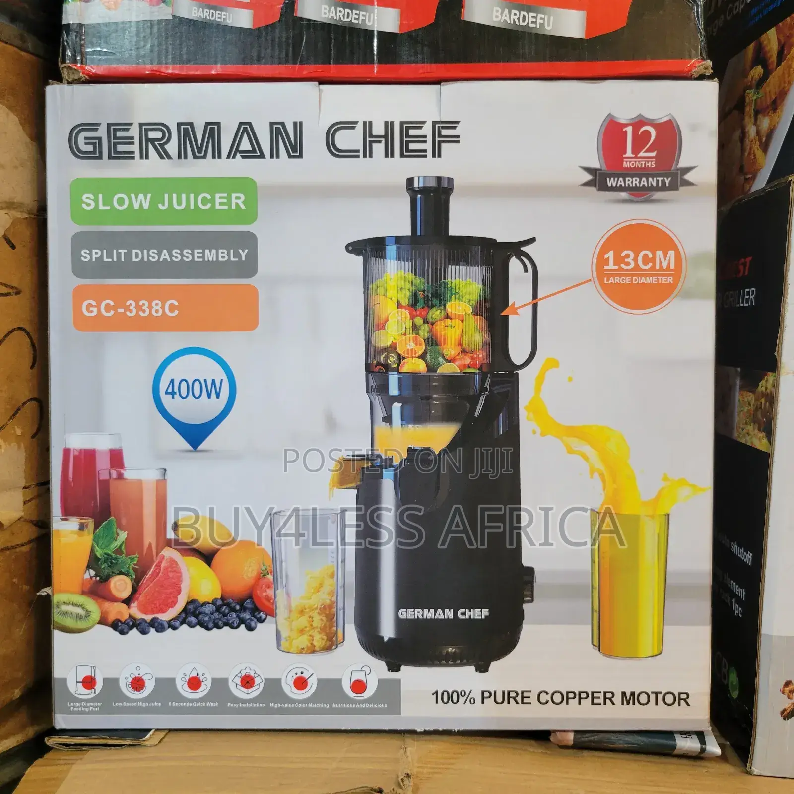 Original German Chef Slow Juicer