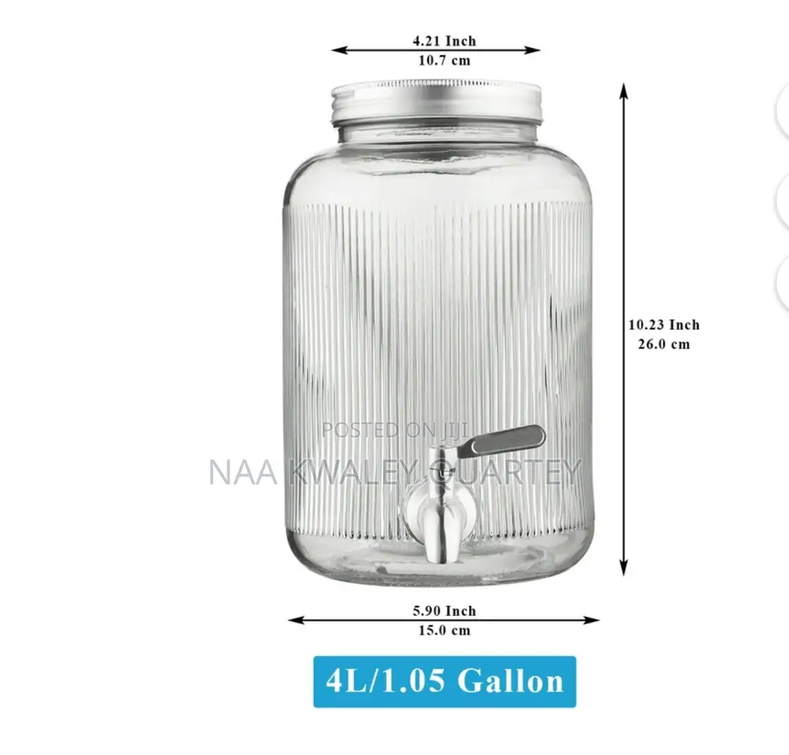 5.5l Glass Juice Dispenser