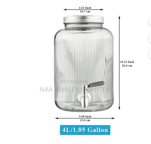 5.5l Glass Juice Dispenser