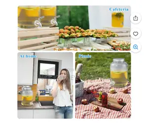 5.5l Glass Juice Dispenser