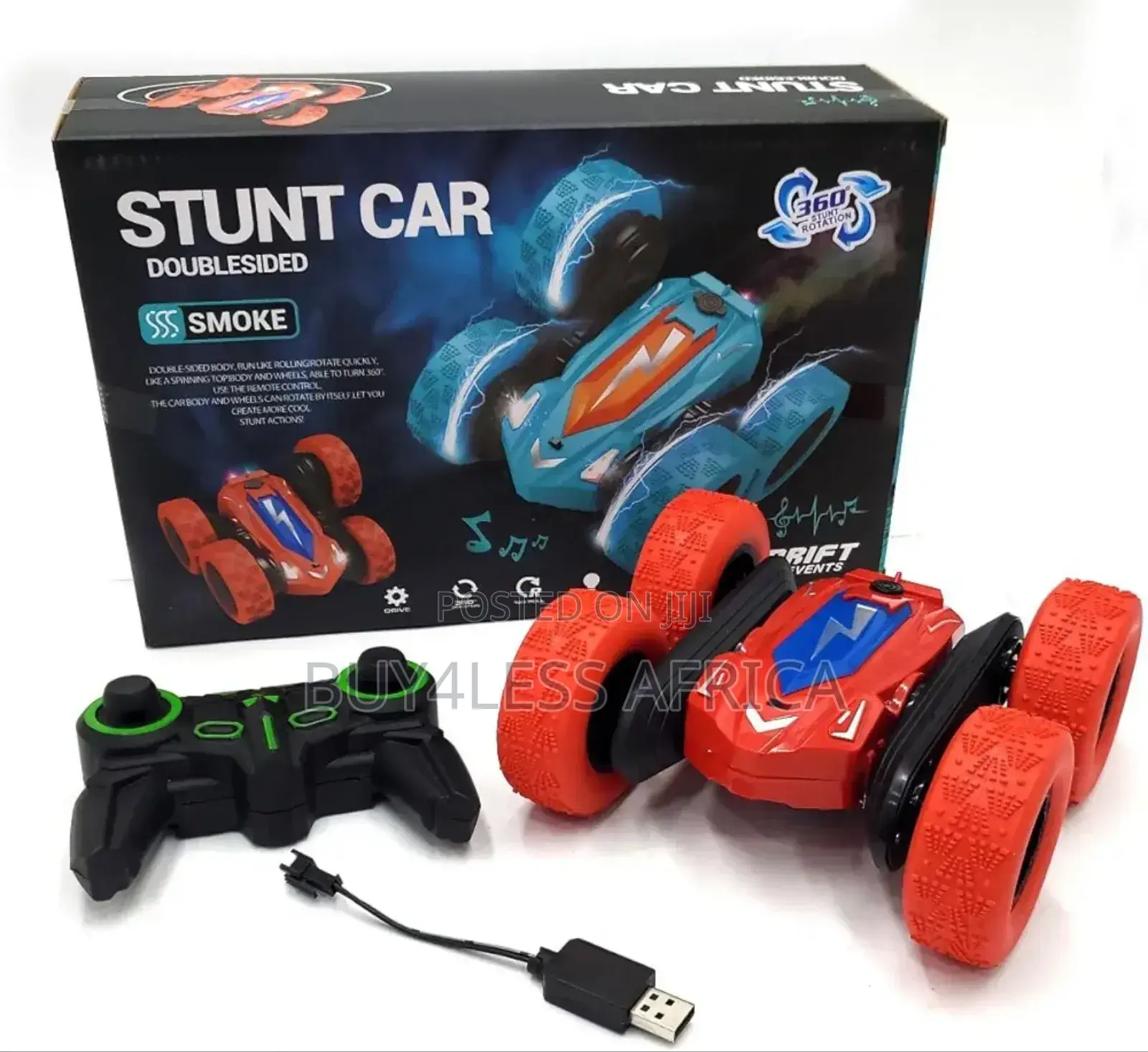 Best Kids Double Sided Stunt Remote Control Car
