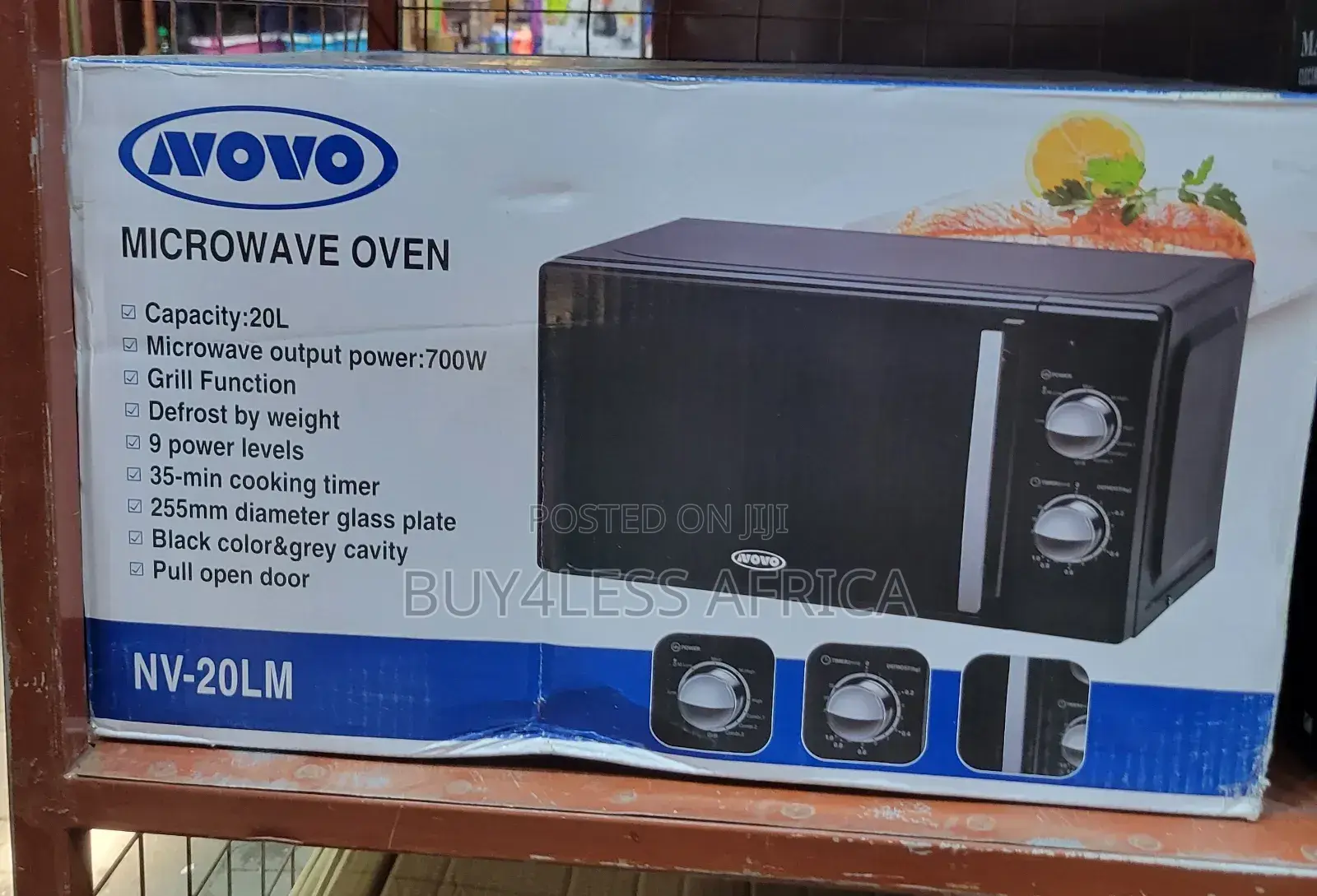 Novo Digital Microwave Oven 20l Capacity