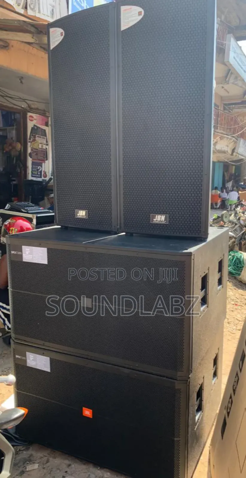 Jbn With Ev Fully Loaded Spinning/ Speaker Set