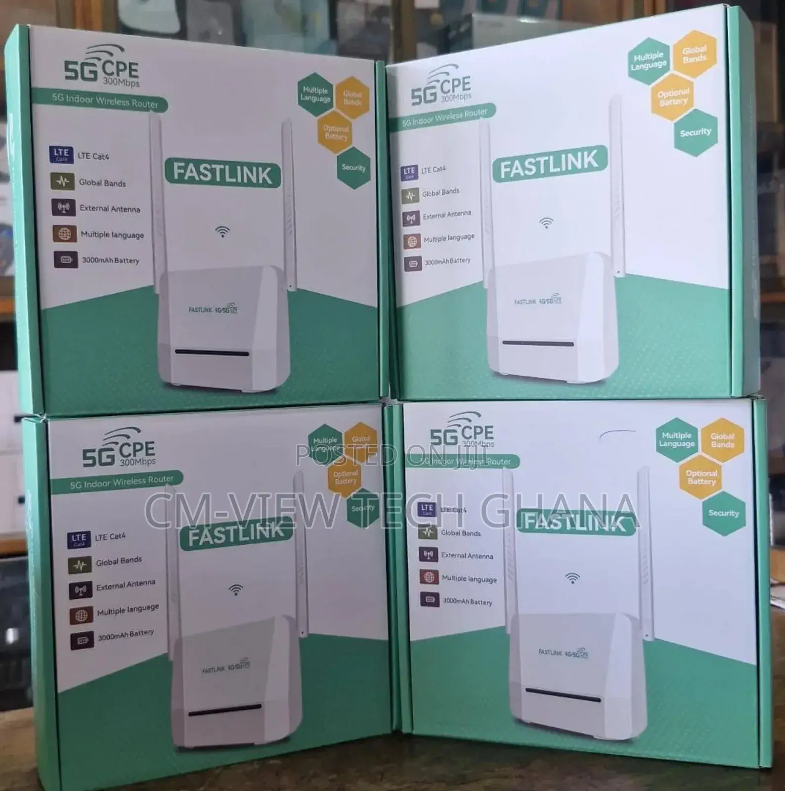 4g/5g Fastlink Sim Router+Battery