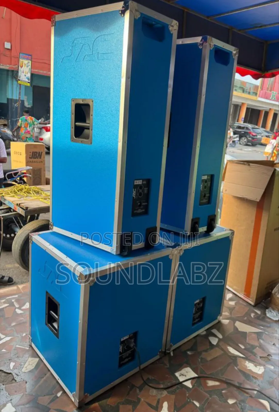 Jac Full Range and Single Bass Speaker Set