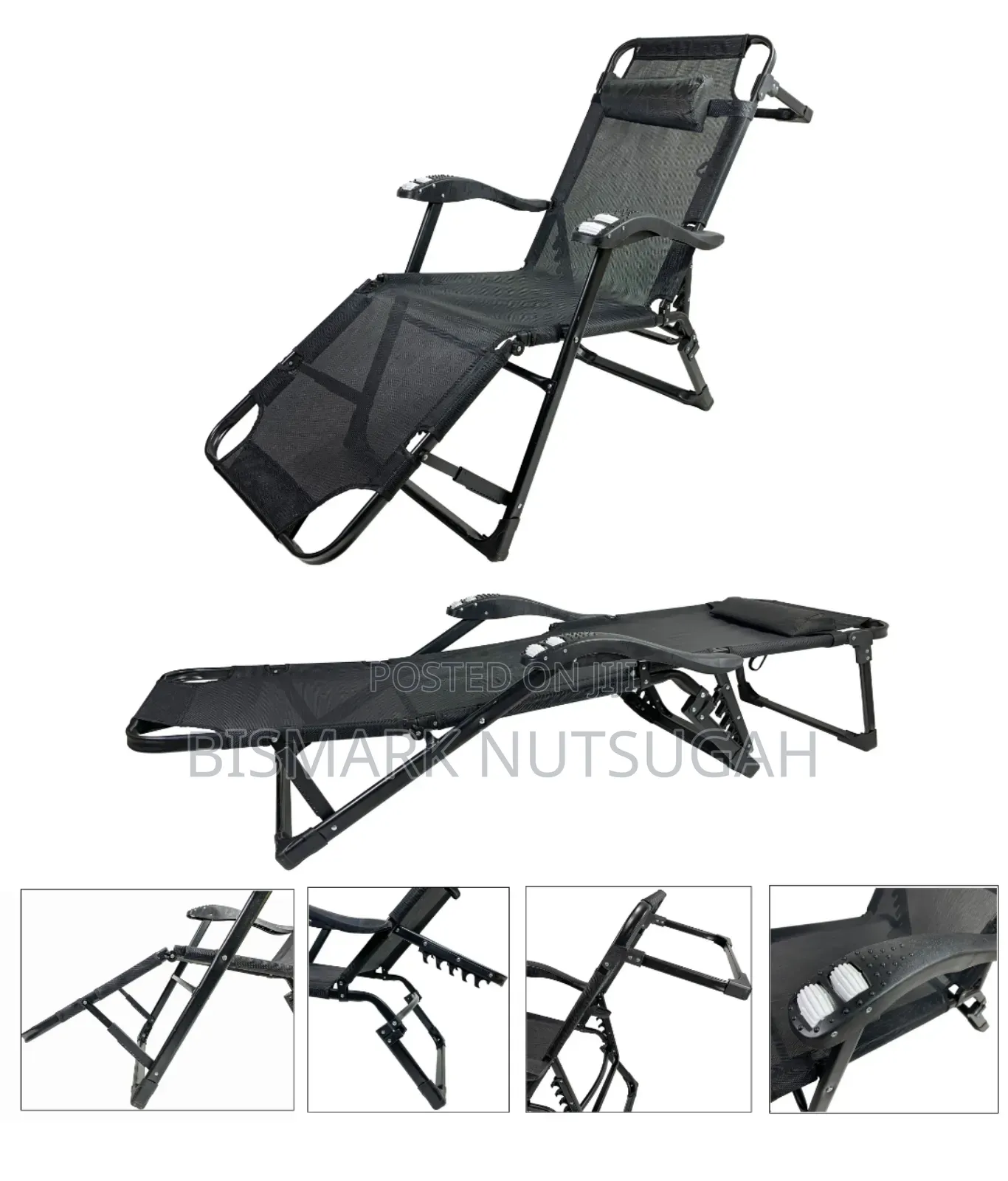 Foldable Outdoor Lounger Chairs