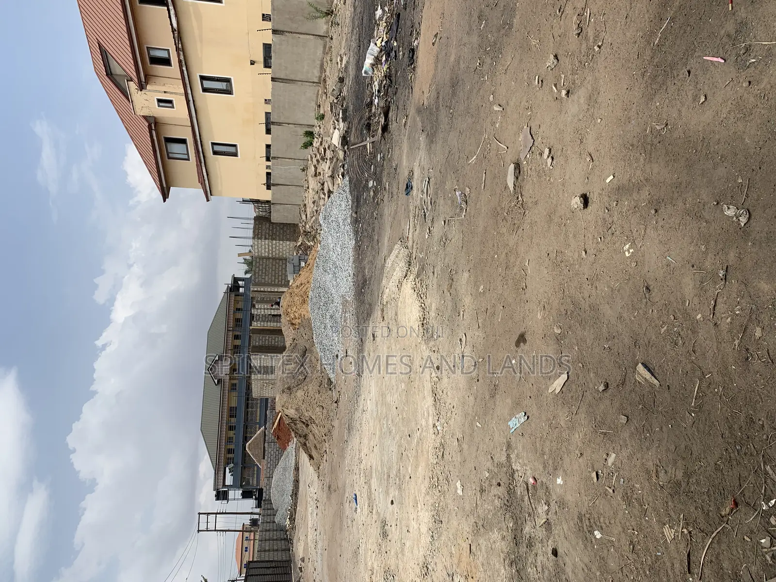 One Plot in Spintex Shell Signboard for Sale