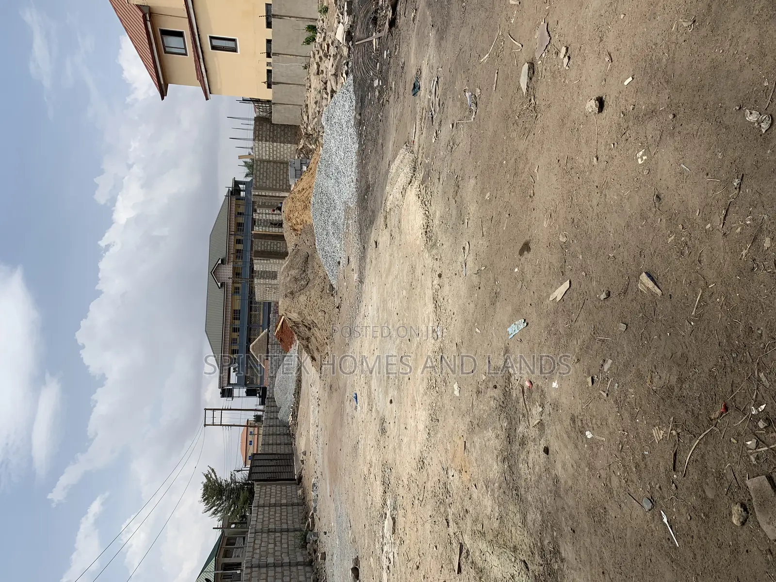 One Plot in Spintex Shell Signboard for Sale