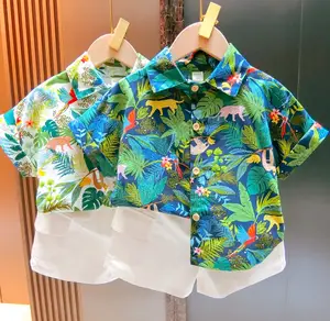 Boys Flower Pattern 2 Piece