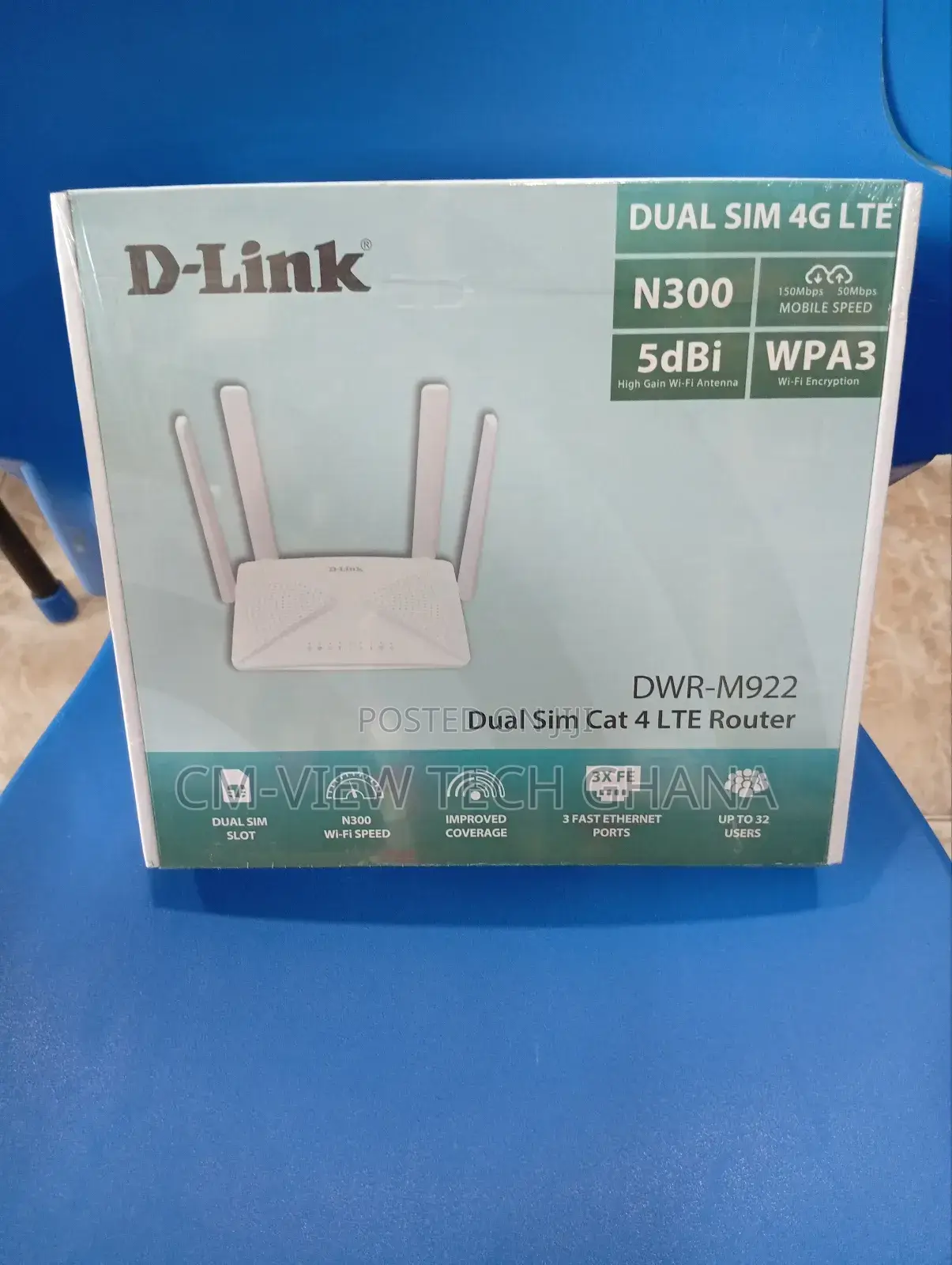 D-Link DWR-M922 Dual Sim 4g Router