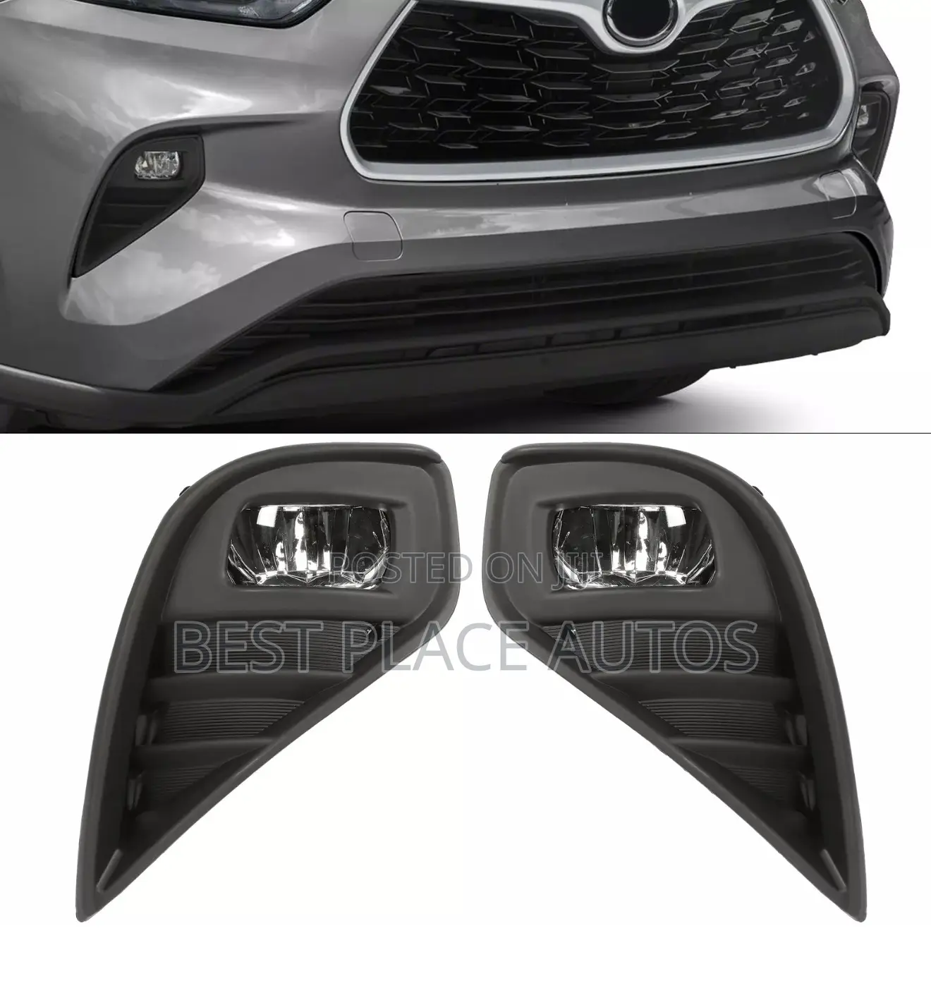 Toyota Highlander 2020 Led Foglight Set Available