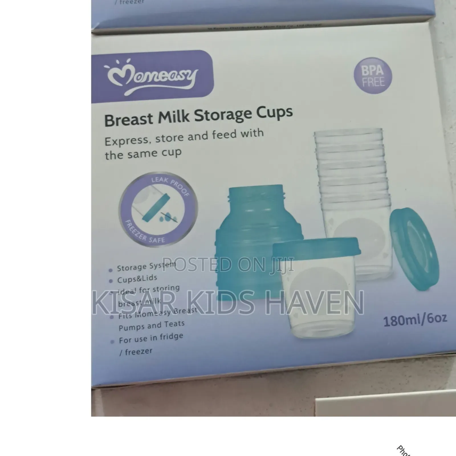 Momeasy Breastmilk Storage Container 6 Pieces