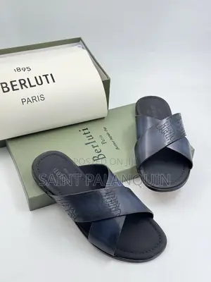 Men Berluti Slippers