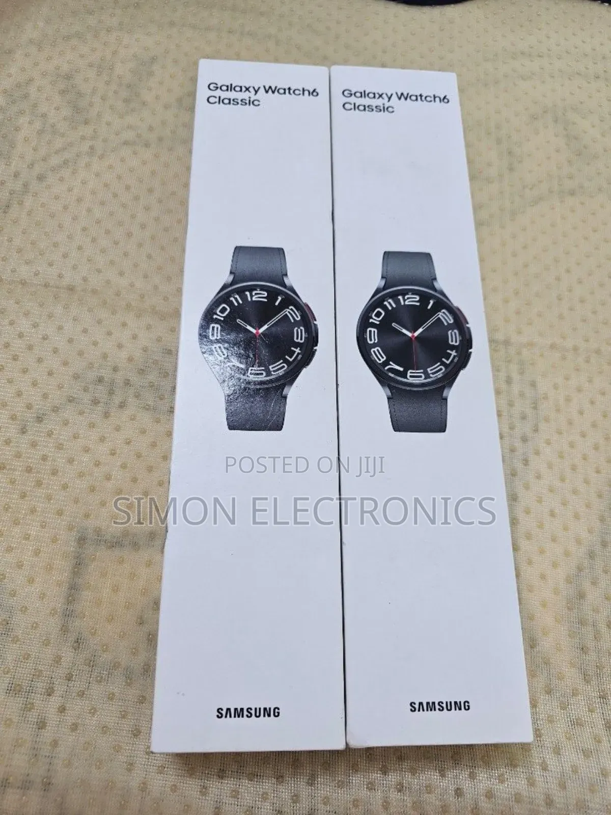 Samsung Galaxy Watch6 Classic.