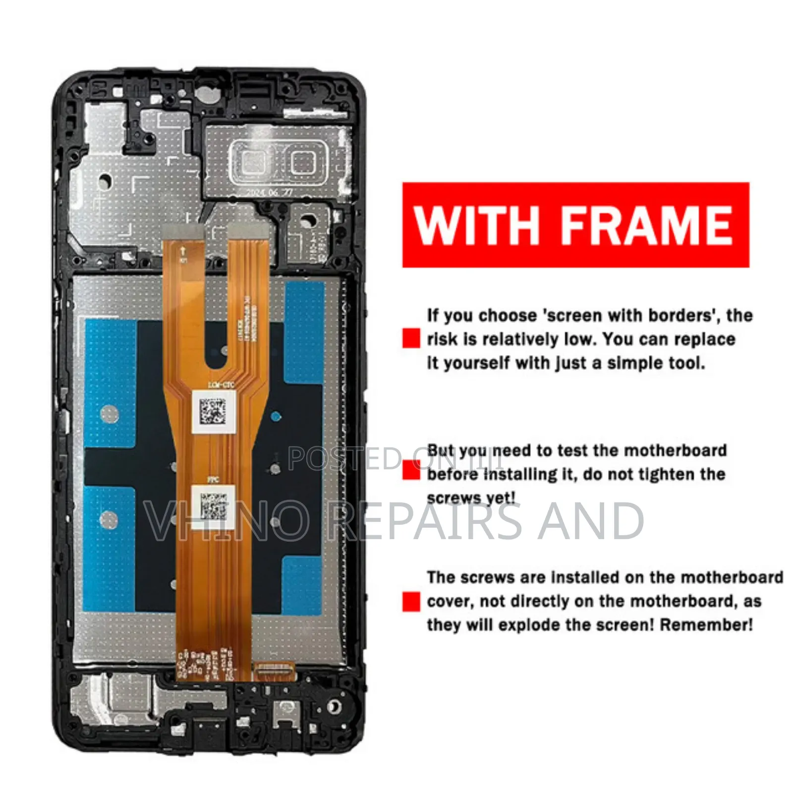 Original Samsung Galaxy A06 Screen R