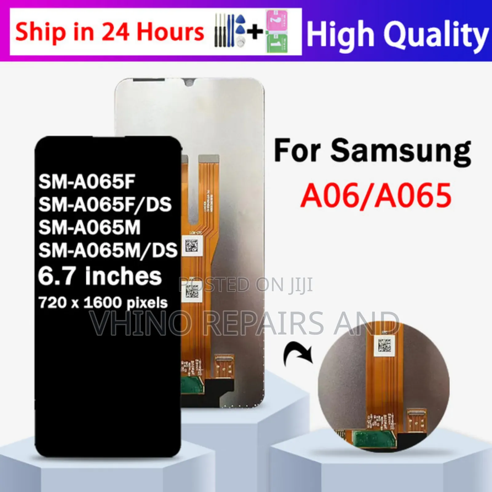 Original Samsung Galaxy A06 Screen R