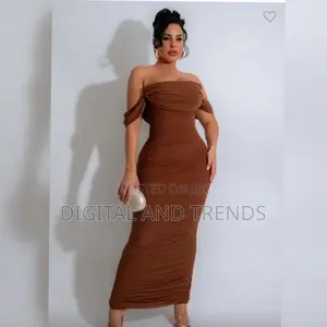 Photo - Off-Shoulder Maxi Dress