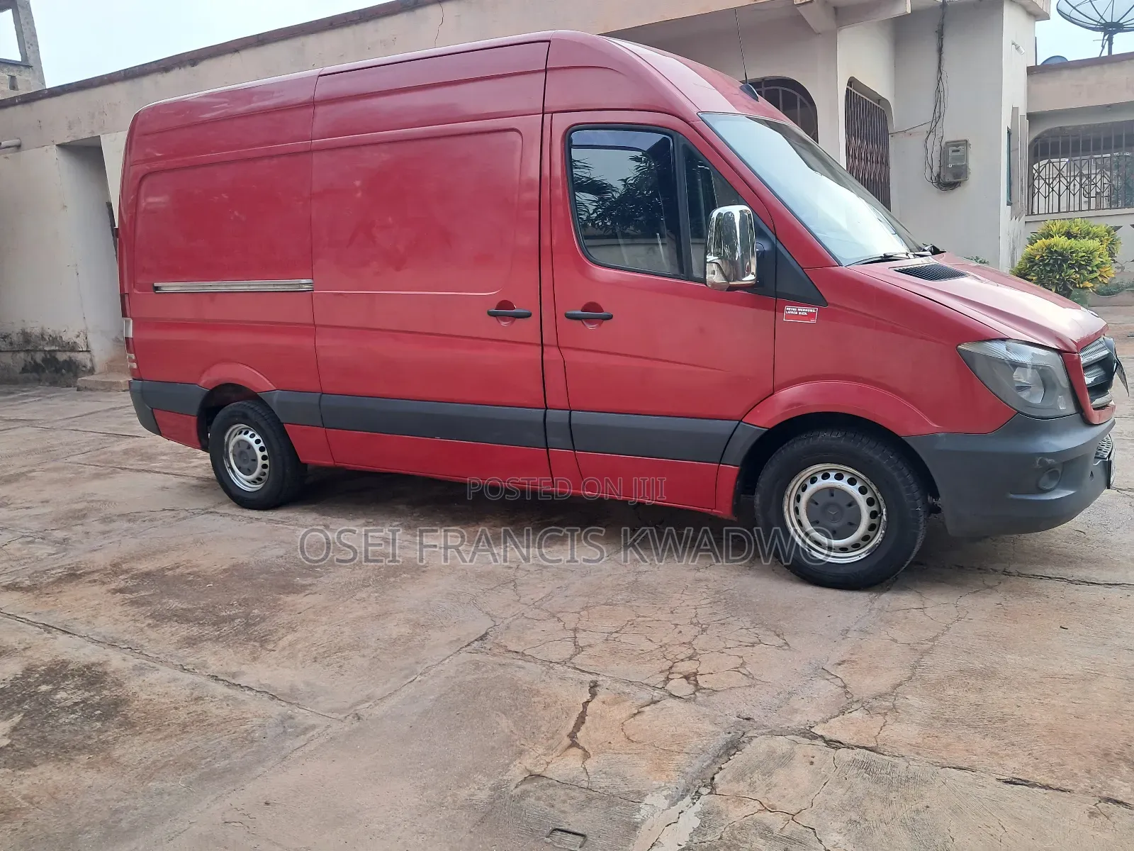 Mercedes-Benz Sprinter 2015 Red