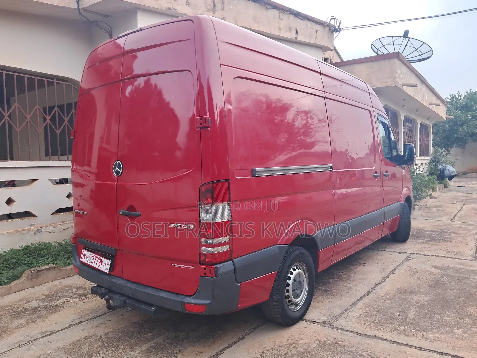 Mercedes-Benz Sprinter 2015 Red