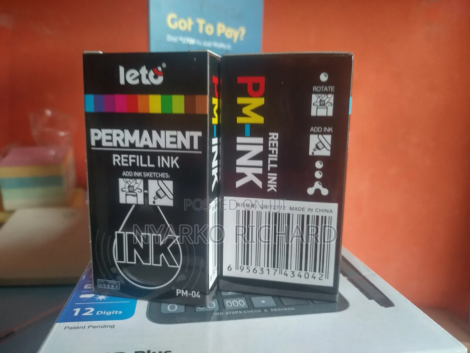 Permanent Inks