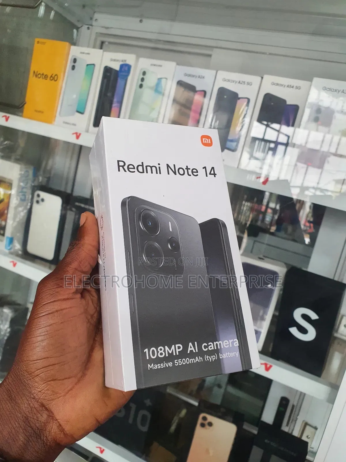New Xiaomi Redmi Note 14 4G 256 GB Black