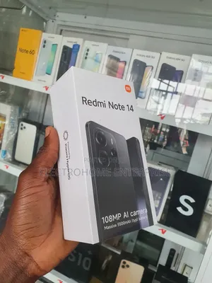 New Xiaomi Redmi Note 14 4G 256 GB Black