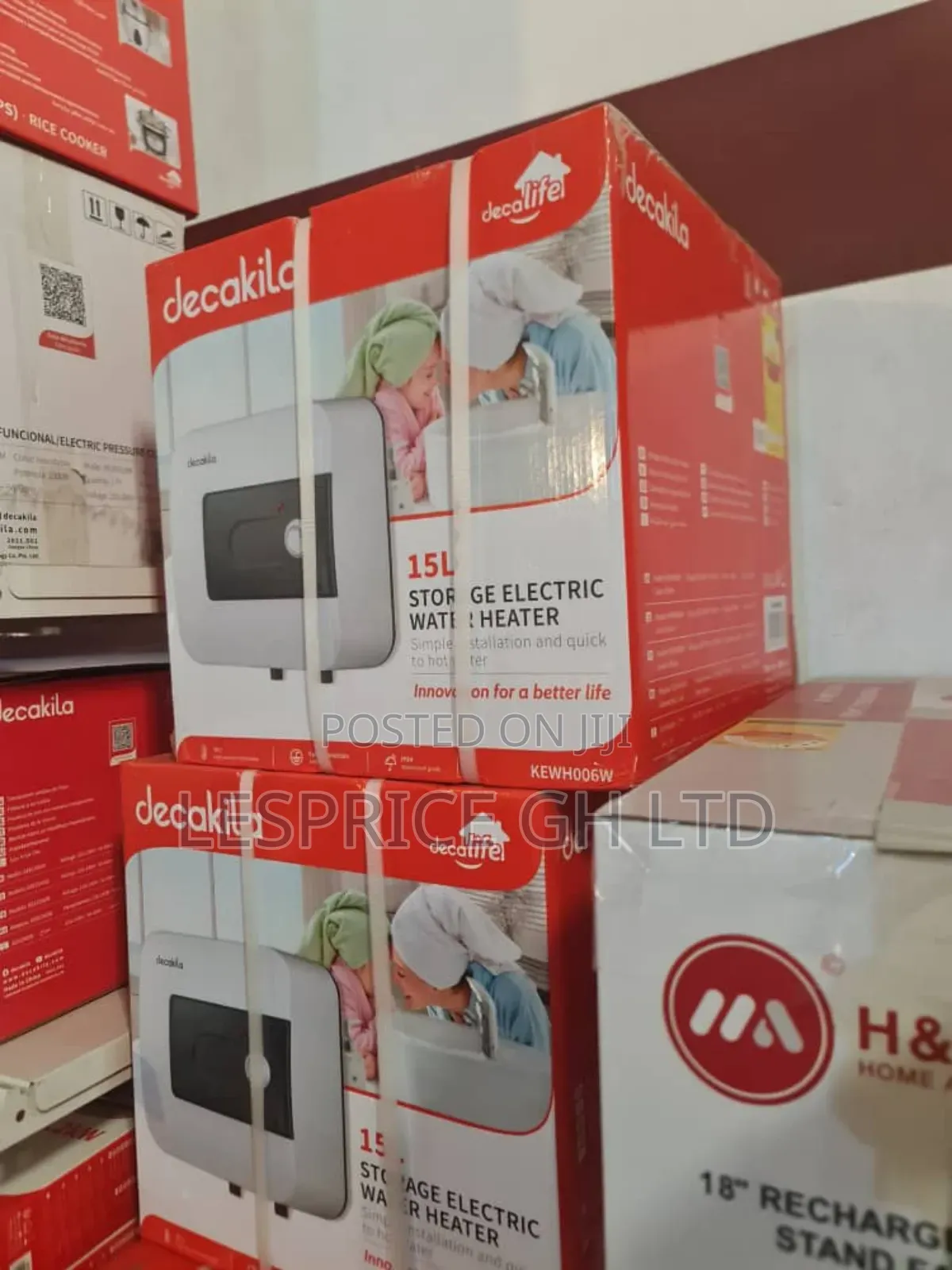 Modern Design - Decakila 15l Electric Heater!
